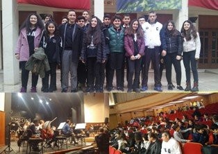 ÖZEL ÇAĞ ANADOLU LİSESİ ÇUKUROVA DEVLET SENFONİ ORKESTRASI EĞİTİM KONSERİNDEYDİ